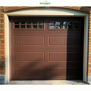 Portes de <span class=keywords><strong>garage</strong></span> contemporaines en aluminium personnalisées en promotion pour villas et maisons sur mesure - Product Image 2