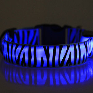 Grosir Pabrik penjualan langsung harga rendah kualitas tinggi persediaan hewan peliharaan tahan air led kalung leher anjing - Product Image 4