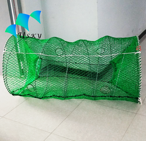Venta al por mayor de fábrica: Trampa plegable de resorte para anguías y peces de 70CM <span class=keywords><strong>x</strong></span> 105CM con malla de 1.5cm <span class=keywords><strong>x</strong></span> 1.5cm para el mercado de EE. UU. y Canadá - Product Image 1