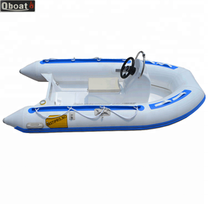 Bateau <span class=keywords><strong>pneumatique</strong></span> 5 personnes en <span class=keywords><strong>coque</strong></span> <span class=keywords><strong>rigide</strong></span> en fibre de verre à vendre - Product Image 3