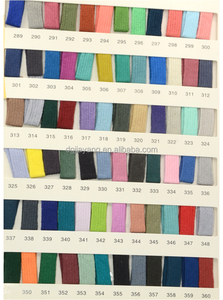 Lacet plat en coton dentelle de chaussure en coton plat DTM couleur Jiayang lacet de chaussure 110cm - Product Image 6