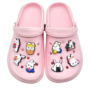Fournitures de Pâques, breloques de chaussures en forme de lapin, promotion, cadeau, souvenir de Pâques, décoration de chaussures en forme de lapin, breloques de chaussures en forme de lapin pour le jour de Pâques - Product Image 2