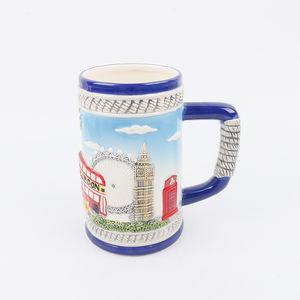 Chopes à bière personnalisées avec logo, vente chaude, cadeau de Londres, souvenir en céramique, tasse à café - Product Image 2