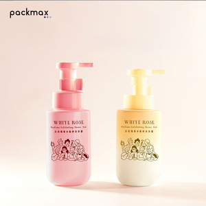 Bouteille de shampoing personnalisée en PET dégradé de 300 ml avec pompe à pression - Contenant de gros pour gel douche et lotion corporelle de haute qualité - Product Image 6