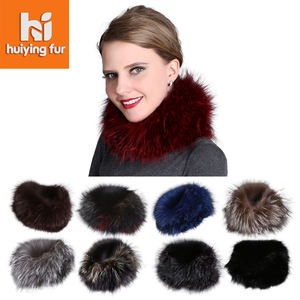Écharpe d'hiver en fourrure de renard pour femmes Style coréen court enveloppement Ultra doux moelleux chaud accessoire de mode pour les tenues - Product Image 1