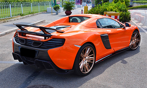 ชุดแต่ง McLaren MP4-12C ชุดแต่ง MP4-12C อัพเกรดสไตล์ RZ สปอยเลอร์กันชนหน้าและหลัง คาร์บอนไฟเบอร์ - Product Image 4