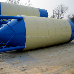 Silo à ciment de 100 tonnes, silo à ciment en acier inoxydable, silo à béton en vrac, silo à chaux, silo de stockage d'ash volatil - Product Image 1