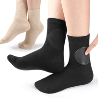 Chaussettes de protection des chevilles avec coussinets en gel pour bottes et patins, fonctionnent comme des chaussettes anti-ampoules avec gel, taille unique, chaussettes rembourrées