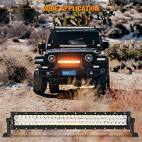 Barre lumineuse de travail LED laser tout-terrain 4x4 NAOEVO 240W 22 pouces - IP68 étanche, boîtier en aluminium moulé sous pression, 10-32V