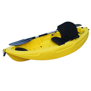 Niños se sientan dentro de un kayak de 2.1-3m, bote recreativo de PP duradero para aguas tranquilas y brizallentas. - Product Image 1