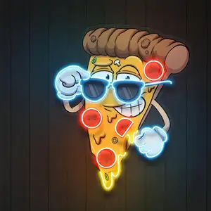 Schönes Pizza-Muster LED-Neonlicht, kann in Geschäften, Restaurants, zuhause verwendet werden