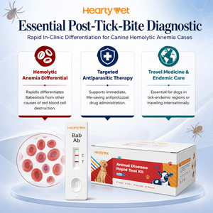 Kit de Prueba Rápida de Anticuerpos Caninos para Babesia (Babesiosis), Transmisión por Garrapatas, BAB Ab - Product Image 3