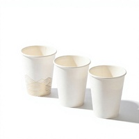 Gobelet en papier kraft biodégradable, écologique, de qualité alimentaire, durable, à paroi simple/double, pour boissons chaudes/froides