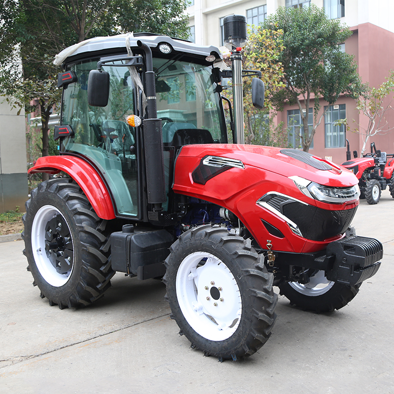 Заводская розетка, многофункциональный дизельный 4WD траншеекопатель, высокомощный роторный сельскохозяйственный колесный трактор для продажи