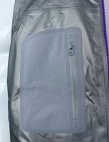 Veste d'extérieur unisexe Beta 24SS en tissu caoutchouté effet écailles de poisson, coupe-vent, respirante et imperméable avec fermeture éclair pour l'automne