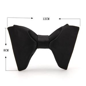 Farfallino nero Pre-annodato nero con Design speciale regolabile - Product Image 6