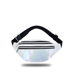 Holografische Bauchtasche Hologramm-Hüfttasche Laser-Strand-Reise-Bananen-Tasche Reißverschluss-Gürteltasche für Damen und Mädchen - Product Image 2