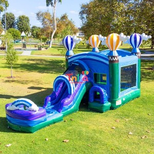 Structure gonflable aquatique robotisée <span class=keywords><strong>Bot</strong></span> Bounce House avec double piste à vendre - Product Image 3