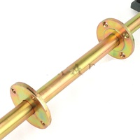 Essieu Arrière 1000mm 850mm Avec Pignon 428# 37 Dents Disque de Frein 160mm Roulement UCP205 Pour Kart Électrique UTV ATV Quad Buggy DIY