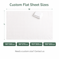 Drap plat de mise à la terre blanc, en coton biologique premium avec 5 % de fibres d'argent, drap conducteur pour le sommeil et le soutien à la récupération