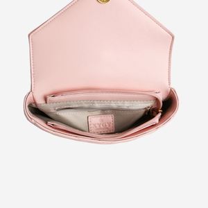 Ladies' High-quality Crossbody Bag with a <b>square</b> Design, a Delicate Chain Shoulder Style, Made of PU Leather.2528 - Product Image 5