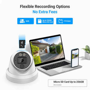 5MP全彩夜视监控家庭安全炮塔兼容Hik NVR - Product Image 6