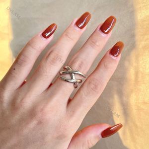 Dylam Women's Accessories Set Jewelry Simple <b>Couple</b> <b>Ring</b> for Gift Anniversary Party Wholesale Luxury 925 Silver Eternity <b>Rings</b> - Product Image 3