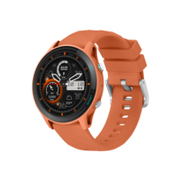 Z123 Smartwatch TFT-Display BT-Anruf Modische 1,52 Zoll Volltouchscreen IP68 Wasserdichte Sport-Fitness-Smartwatch mit Silikonarmband