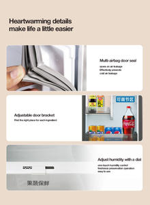 ตู้เย็นเฟรสเทค 410 ลิตร แบบสองประตู ระบบโนฟรอสต์ อินเวอร์เตอร์ ความจุขนาดใหญ่ สำหรับใช้ในครัวเรือน ระบบทำความเย็นด้วยลม - Product Image 6