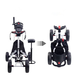 Chariot de golf pliable à 4 roues avec siège, qualité supérieure, vente en gros GT101702 - Product Image 3