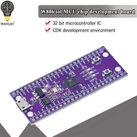 WAVGAT W806 Kontroler Mikro, Papan Pengembangan CH340 IoT MCU Chip CDK Lingkungan Daya Rendah IOT 240MHZ 5-8Bit STM32