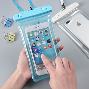 Waterproof Phone Bag 14 In Universal Touchscreen Case With Neck Strap For Swimming Outdoor Use - Product Image 2