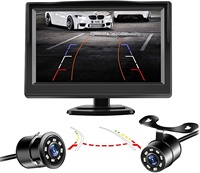 18.5mm grand angle Intelligent guide dynamique ligne de stationnement caméra de recul Vision nocturne ligne mobile HD piste caméra de recul de voiture