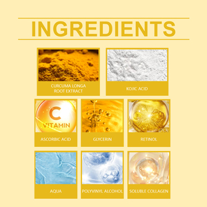 Özel Marka Kojik Asit Zerdeçal Maskesi Gece Maskesi Cilt Bakımı Sıkılaştırıcı Anti-Aging Nemlendirici Soyulabilir Yüz Maskesi - Product Image 4