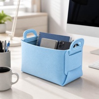 Panier de rangement pliable en feutre épais de qualité supérieure, grande capacité, pour jouets et vêtements