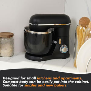 Robot de cuisine professionnel 2200W avec bol mélangeur de 10L et batteur planétaire pour aliments et pâtes/pains - Product Image 5