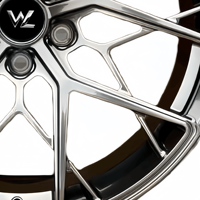 Jantes en aluminium forgé WL Custom, finition or, concaves profondes, pour BMW 530Li X3 X5 X6 Série 3 5 7 5x112 5x120, jantes de voiture forgées