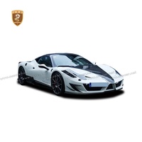 Capot de moteur léger pour supercar, pièces de tuning extérieur, style MSY, capot semi-carbone pour Ferrari 458