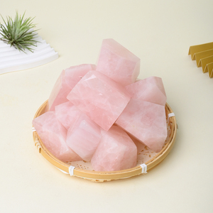 Offre Spéciale : Pierre de Guérison en Quartz Rose Naturel Poli, Forme Libre, pour Décoration - Product Image 3