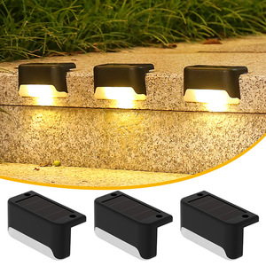 Luces Solares para Escalones de Exterior, Resistentes a la Lluvia, para Escaleras, Barandillas, Jardín, Patio, Camino, Pared - Product Image 1
