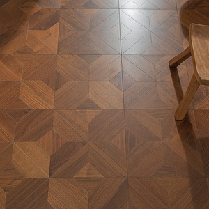 Parquet de Nogal Multicapa de 18 mm, Grado AB, Resistente a la Humedad, Personalizable, de Instalación Rápida, Apto para Lavandería - Product Image 1