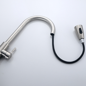 Jooka Usine Moderne Silver201 En Acier Inoxydable Flexible Pull Down Cuisine Mitigeur Robinet D'évier - Product Image 3