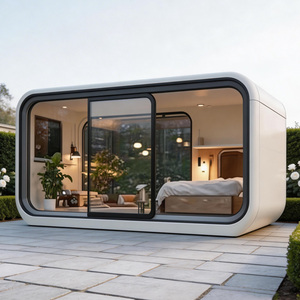 Casetta Prefabbricata di Lusso Apple Cabin Completamente Attrezzata per Glamping e Resort all'Aperto - Product Image 6