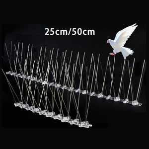 50cm 304 acier inoxydable 25cm pointes d'oiseaux pointes <span class=keywords><strong>Anti</strong></span> <span class=keywords><strong>Pigeon</strong></span> non assemblées pointes de contrôle des oiseaux contre les oiseaux épines pour <span class=keywords><strong>Pigeon</strong></span> - Product Image 6