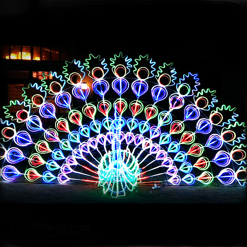 2021 Custom Oem Christmas Outdoor Motif Light Led Activity Decorations