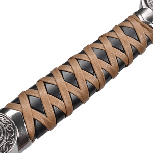 Espada celta Claymore de 41 pulgadas, estilo europeo, escocesa, irlandesa, gallega, medieval, de caballero, con hoja de acero 440ss sin afilar, réplica de arma real. - Product Image 5