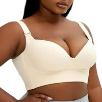 Soutiens-gorge de sport sans couture pour femmes, grande taille, avec logo personnalisé, OEM/ODM, soutien-gorge push-up, soutien-gorge de yoga grande taille