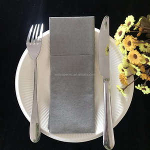 <span class=keywords><strong>Servilleta</strong></span> de Papel Airlaid Kangaroo con Bolsillo para Cubiertos en la Parte Delantera - Product Image 3