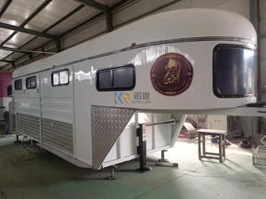 Deluxe 3-7 Floats Australian Standards Angle Load Transport Trailer with Saddle Box Horse Carriage Carts <b>KNOWN</b> Stainless Steel - Product Image 4