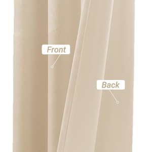 DaiRui, fournisseur direct d'usine de rideaux en velours néerlandais sur mesure en gros, fabricant de rideaux de fenêtre à plis froncés de luxe - Product Image 4